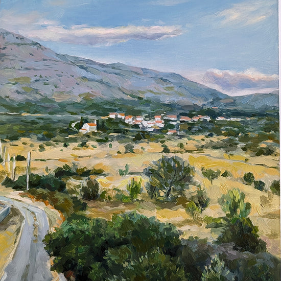 Custom Hand-Painted Oil Painting of Your Landscape from Photo - Drawiind