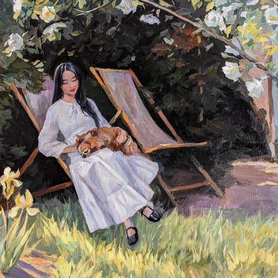 Custom Hand-Painted Oil Portrait Painting of a Person from Your Photo - Drawiind