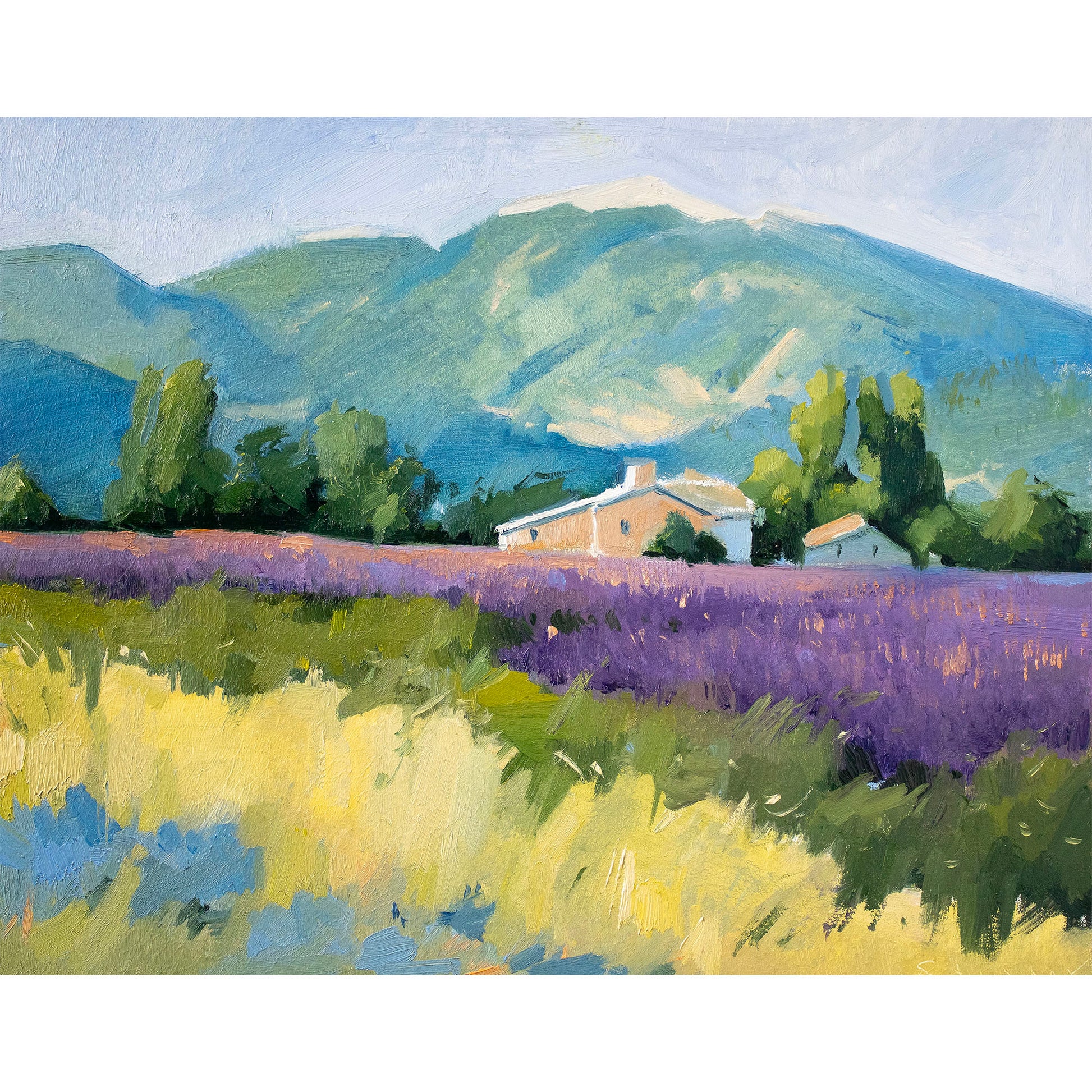 Custom Hand-Painted Oil Painting of Your Landscape from Photo - Drawiind