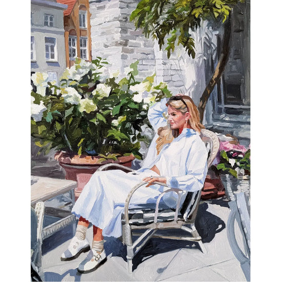 Custom Hand-Painted Oil Portrait Painting of a Person from Your Photo - Drawiind