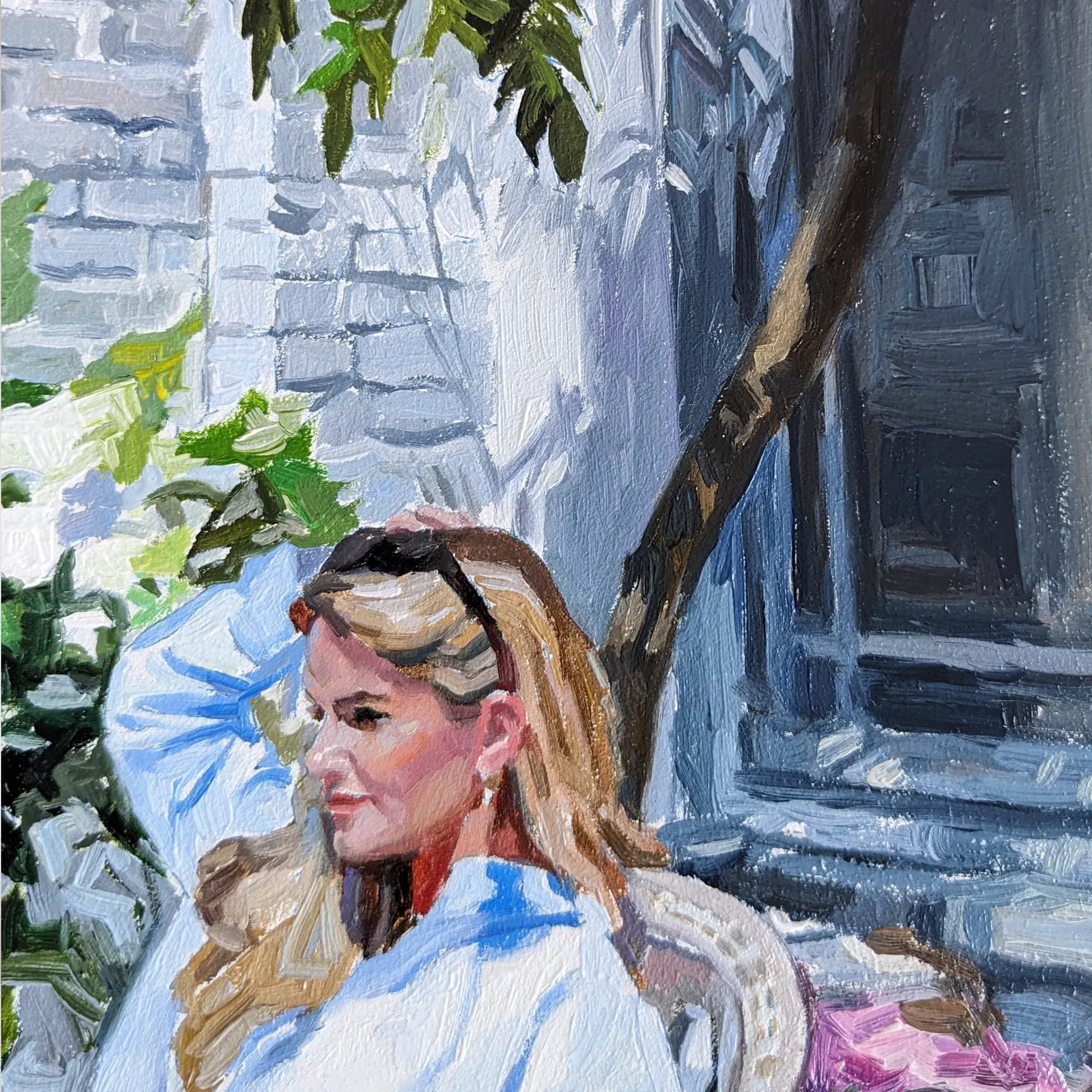 Custom Hand-Painted Oil Portrait Painting of a Person from Your Photo - Drawiind