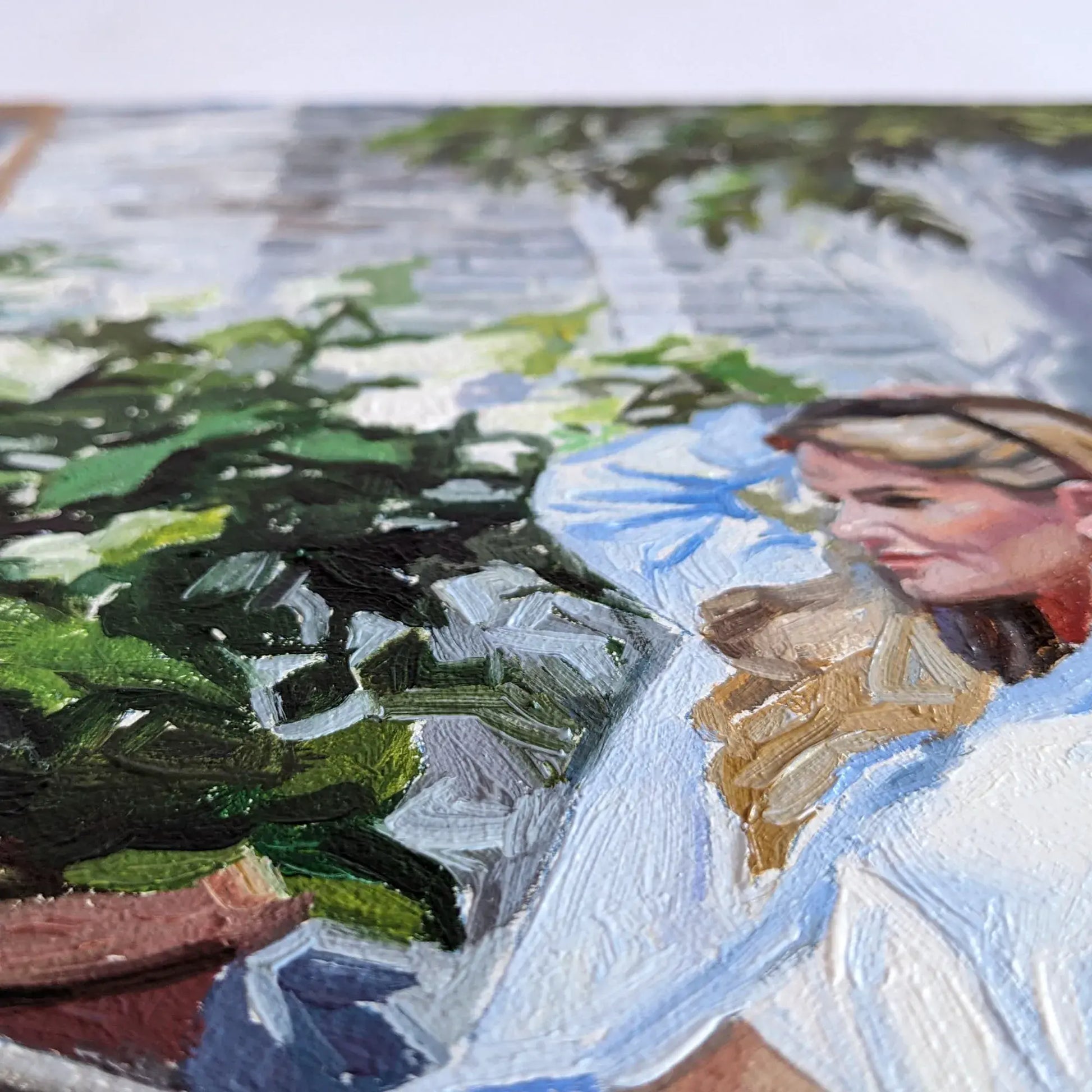 Custom Hand-Painted Oil Portrait Painting of a Person from Your Photo - Drawiind