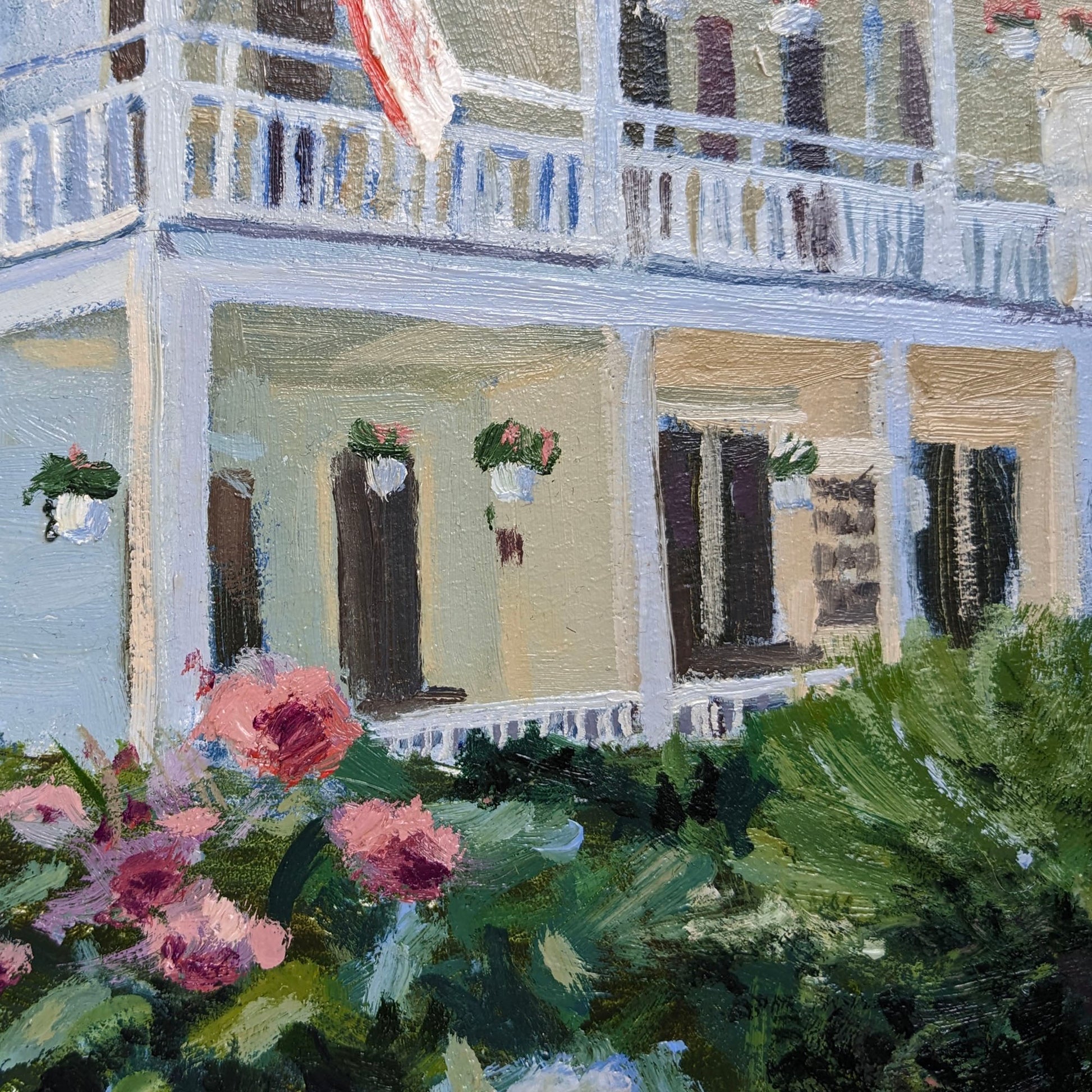 Custom Hand-Painted Oil Painting of Your House from Photo - Drawiind