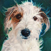 Custom Hand-Painted Oil Painting of Your Pet from Photo -Drawiind