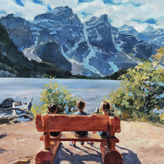 Custom Hand-Painted Oil Portrait Painting of a Person from Your Photo - Drawiind